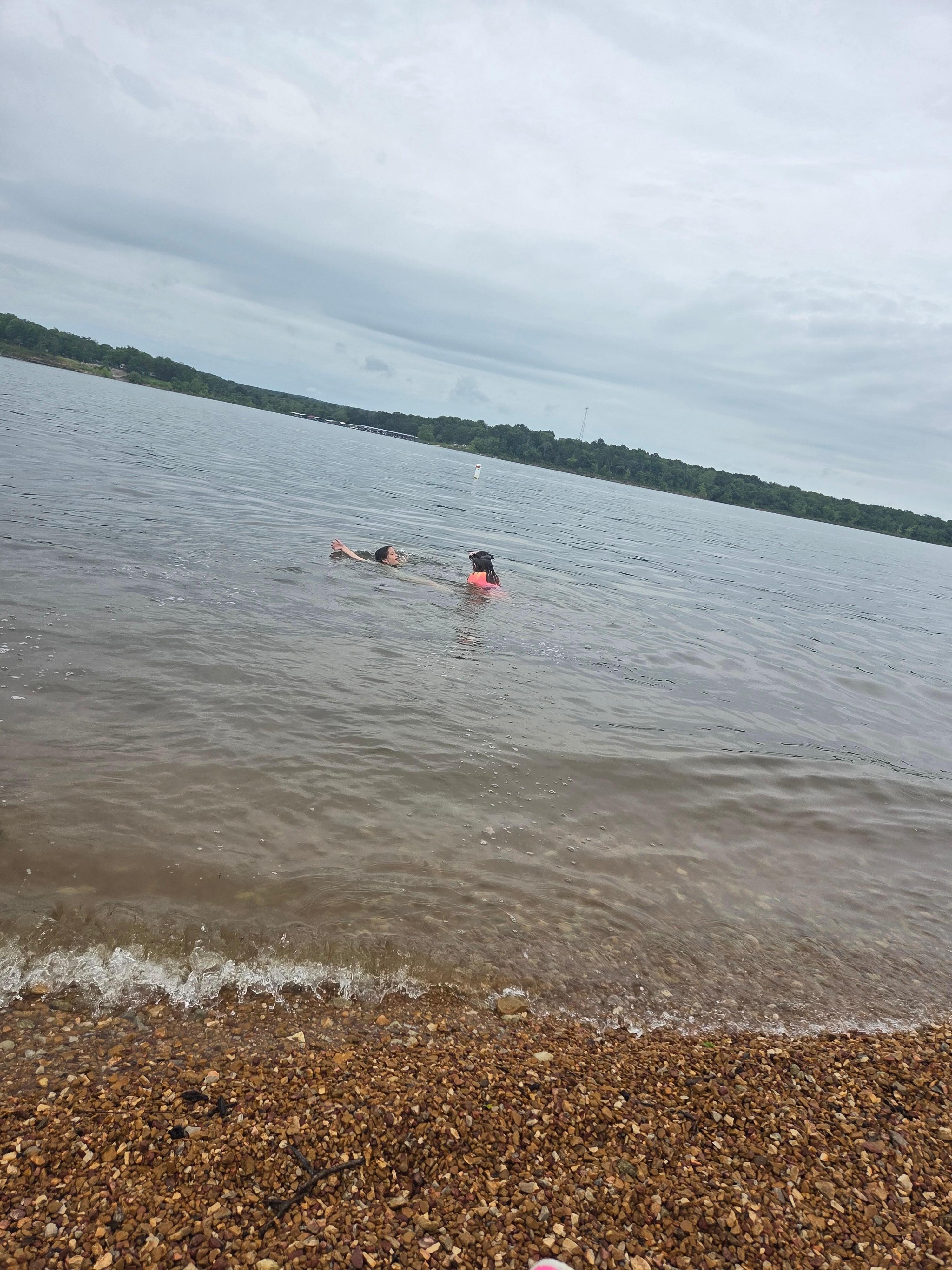 Public Lake Access perfect for swimming and fishing!
