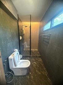 Brand new bathrooms
