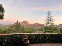 Sunrise from the patio