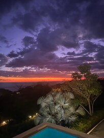 Spectacular sunsets every night.