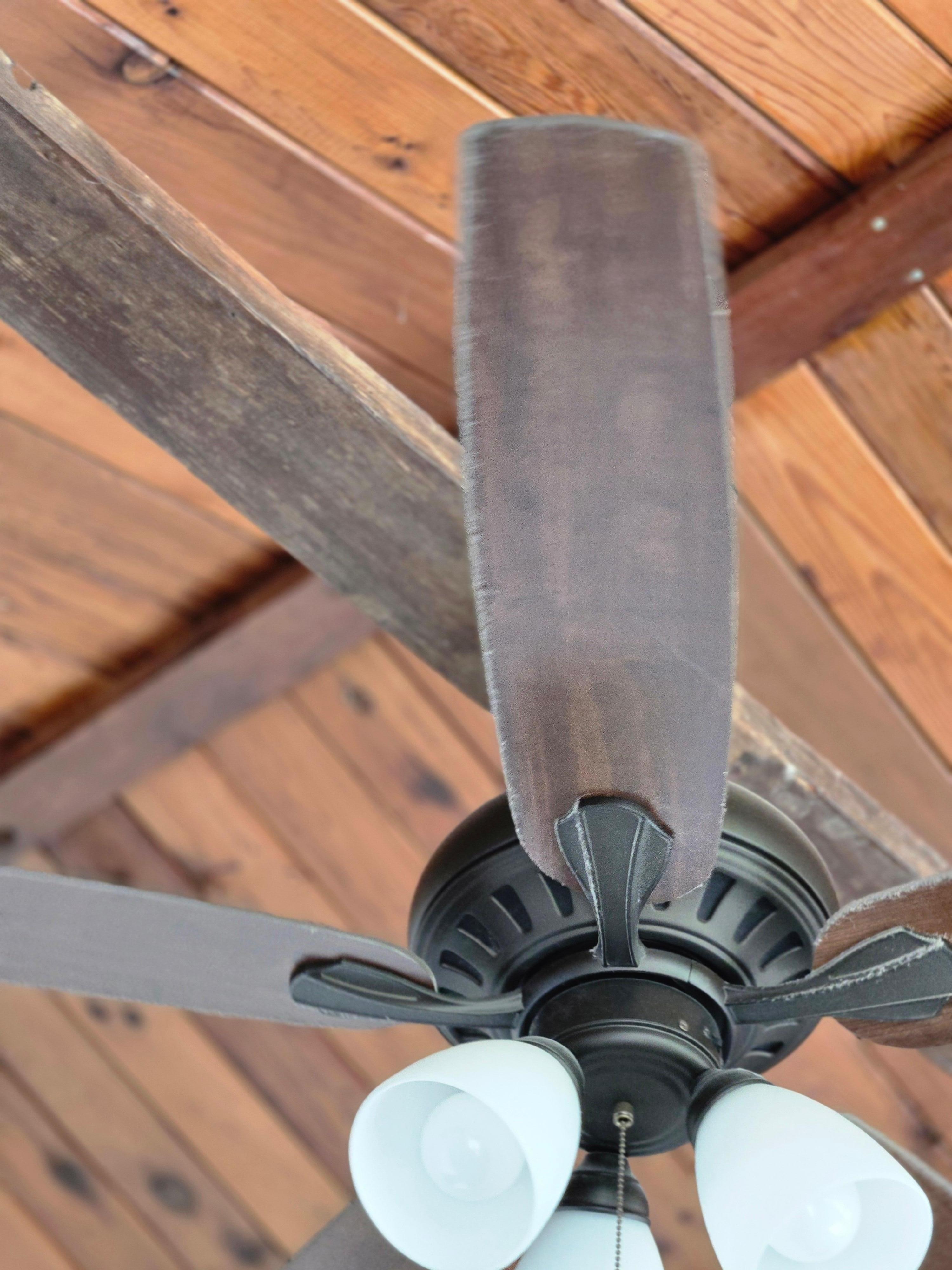 Ceiling fan full of duat