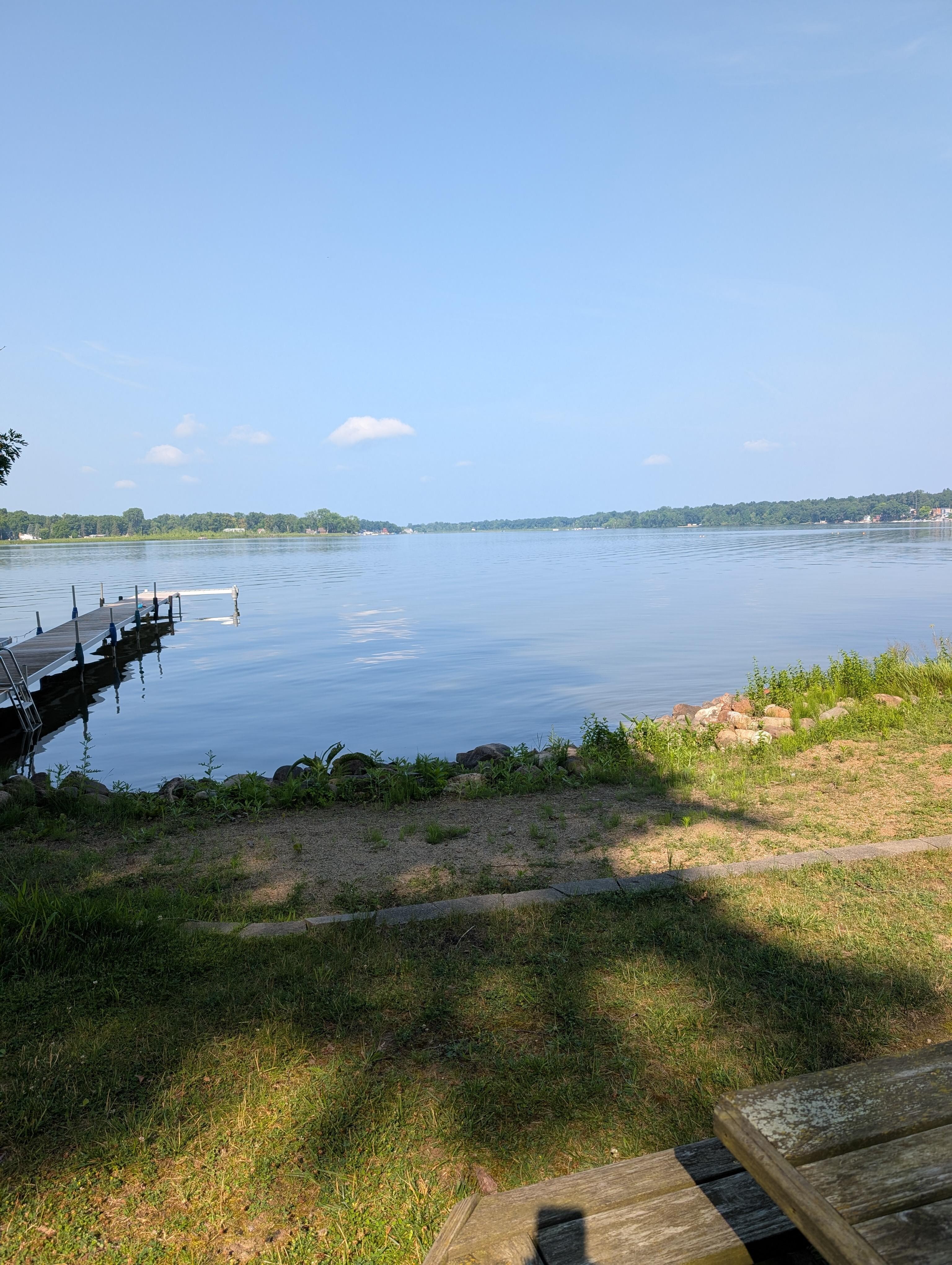 The lake