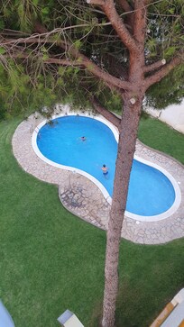 Pool von oben