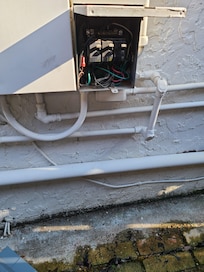 We saw this as we walked up to unit B