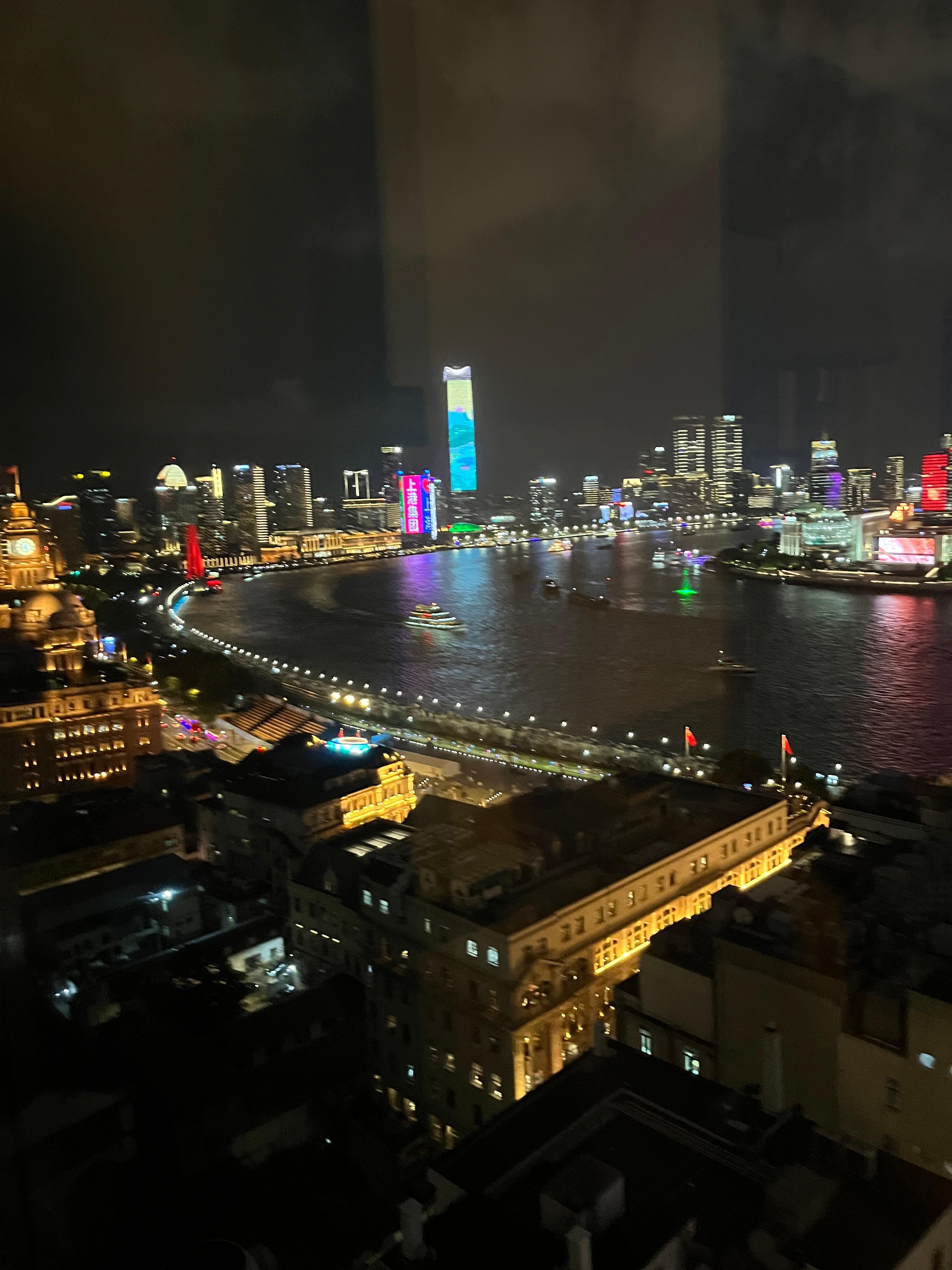 Breathtaking view from our room 