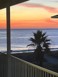 From our room, beautiful sun rise that God gave us.