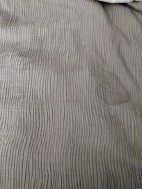 Dried spill. Rough to the touch.