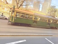 Old street tram