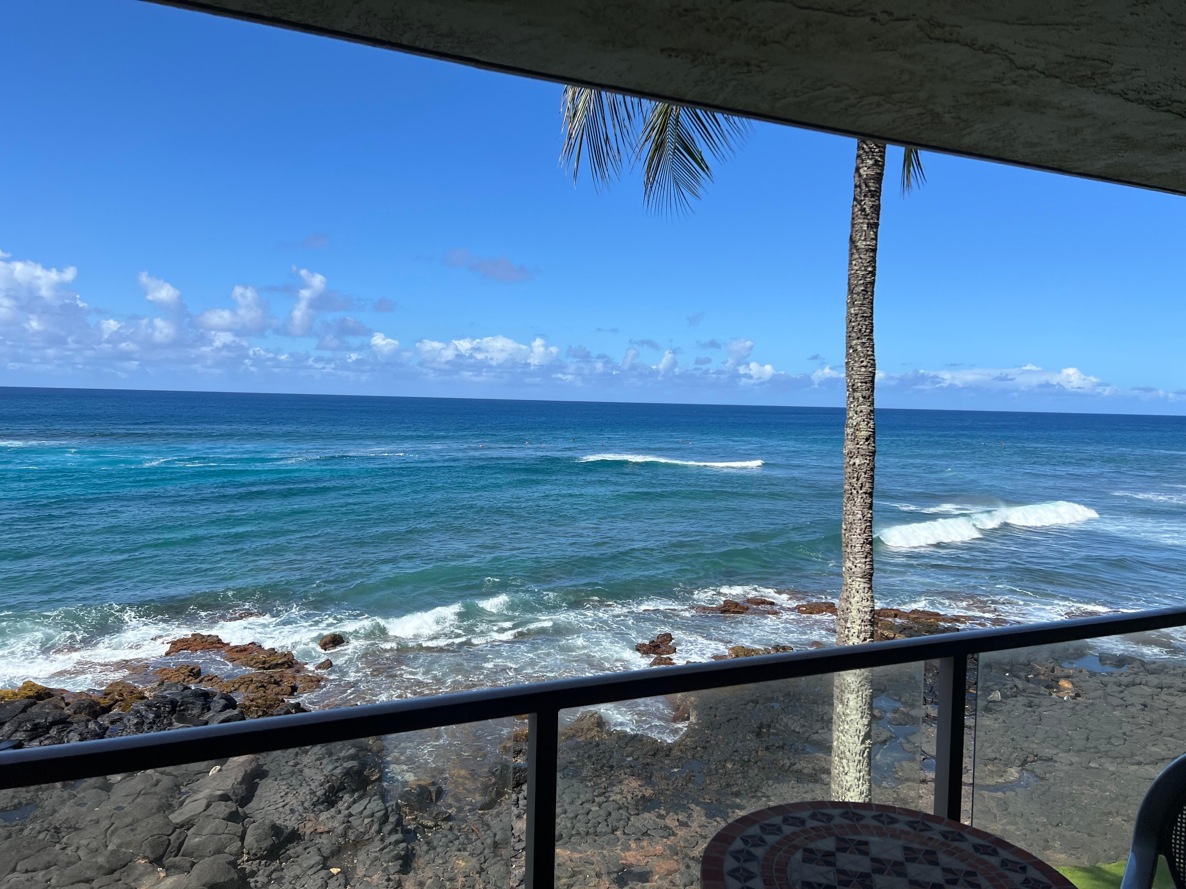 View from deck.