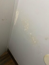 Missing paint