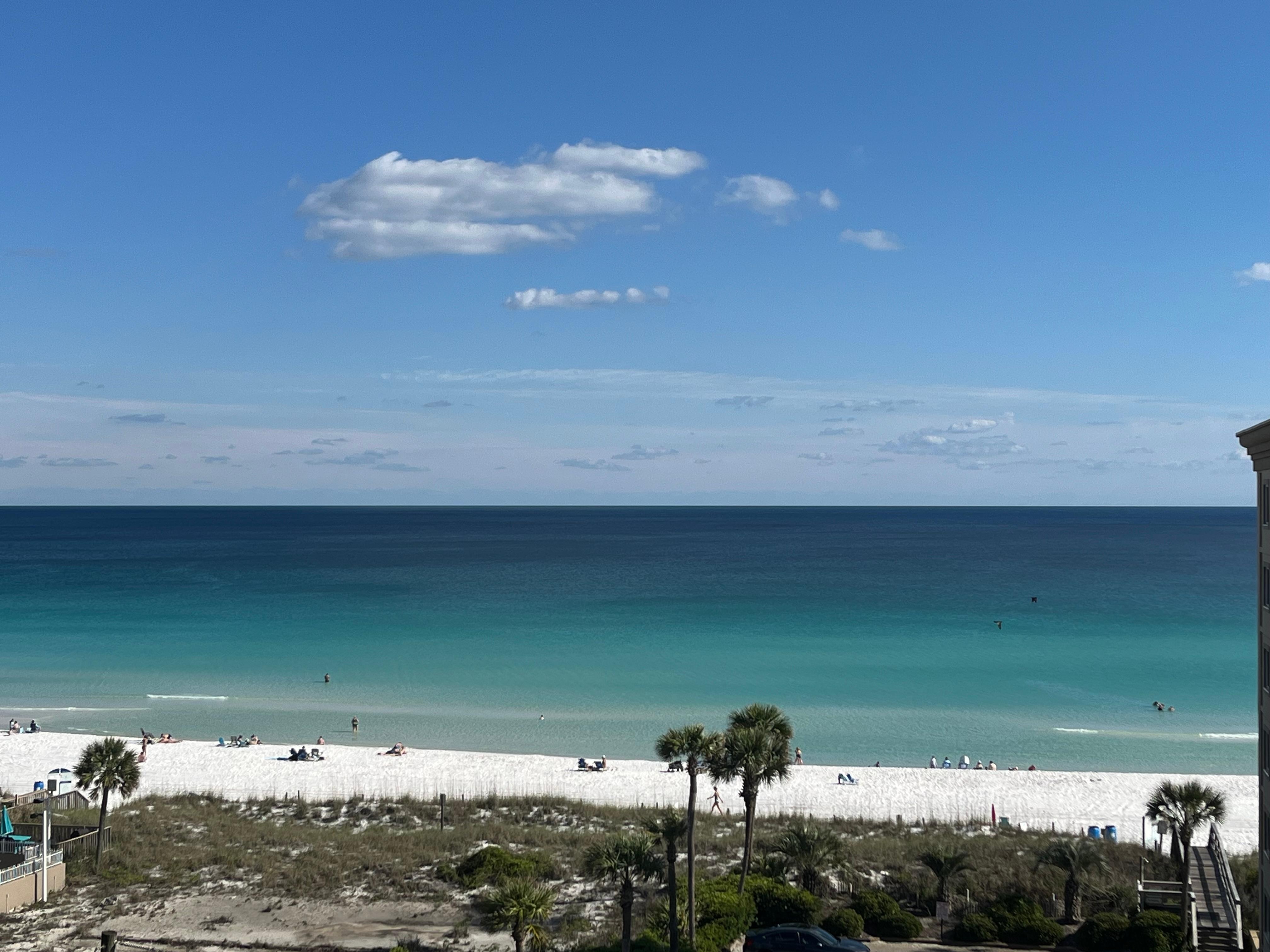  View from the balcony.