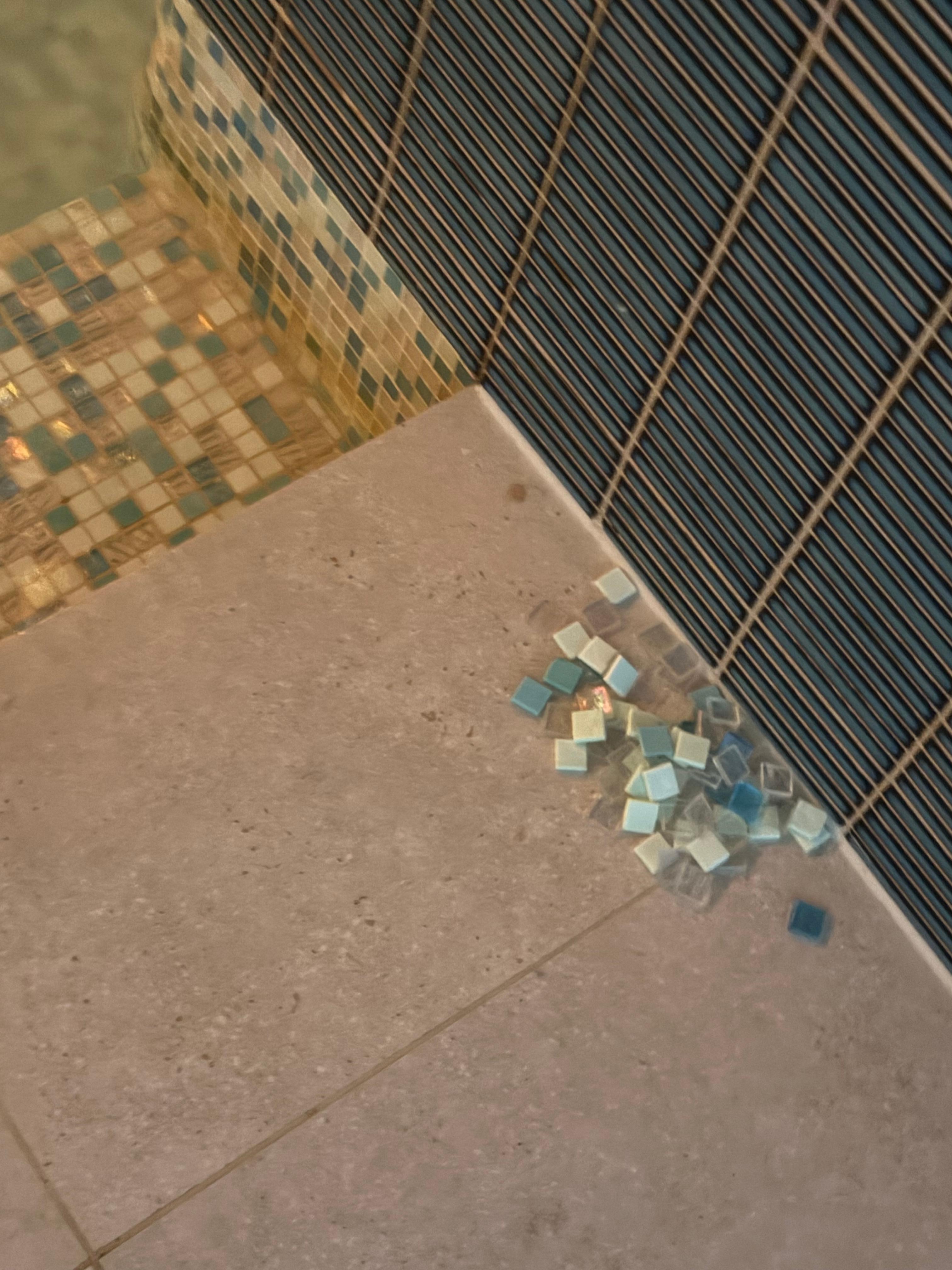 Broken tiles 