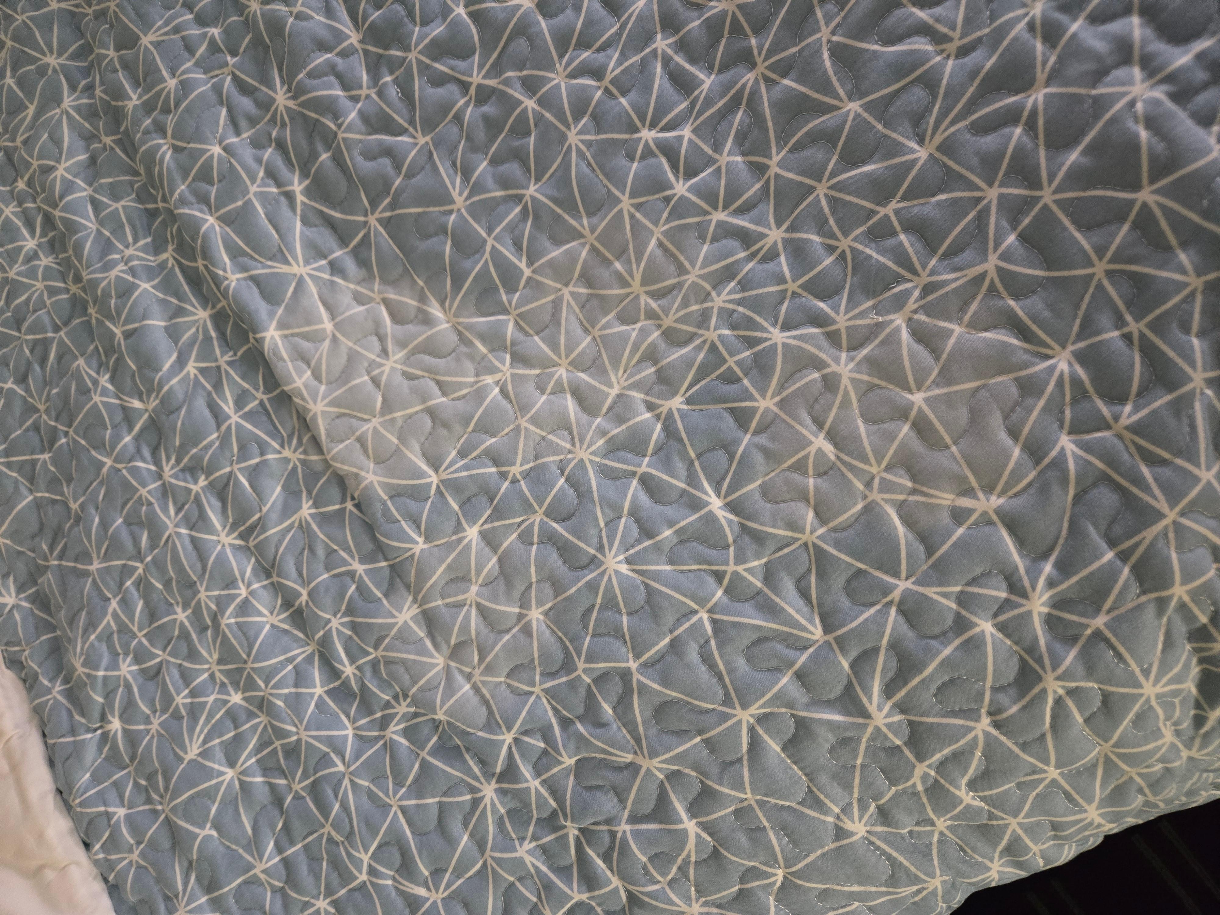 Stained on bedspread