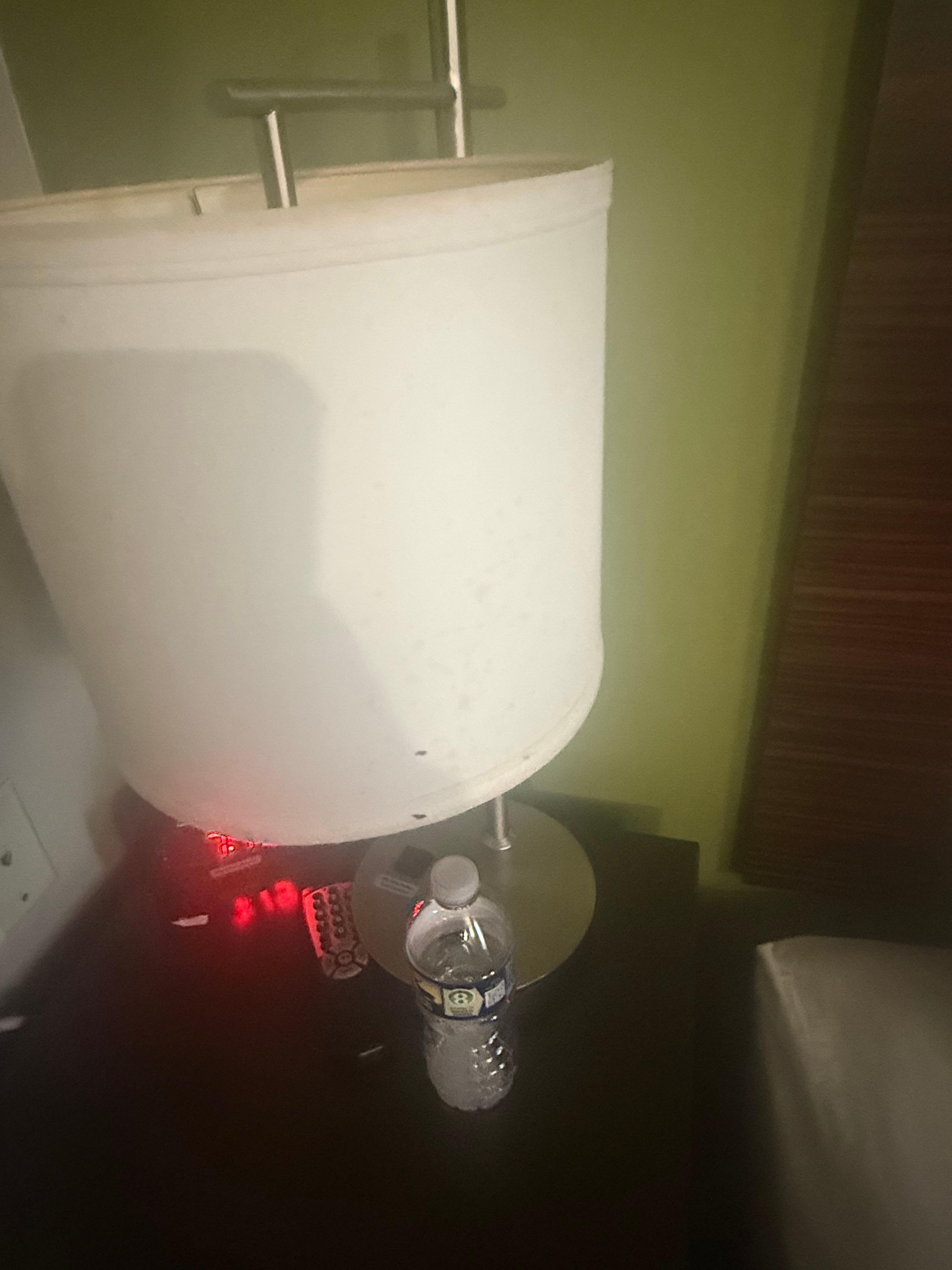 Dirty lamp