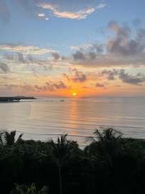 Sunrise from room balcony