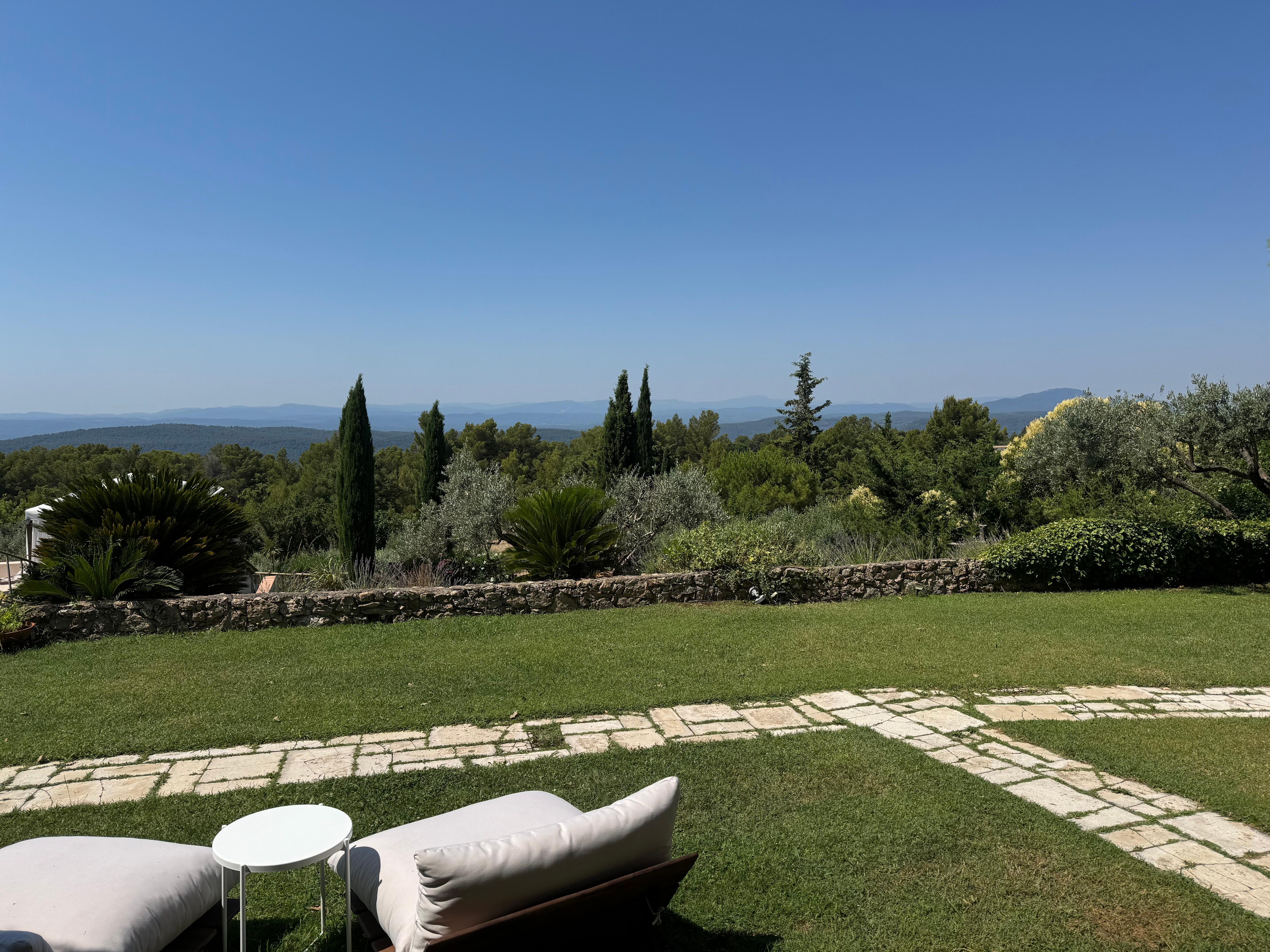 Aussicht von Terrasse