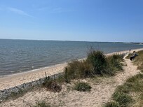 Oststrand Blick von Sitzbank