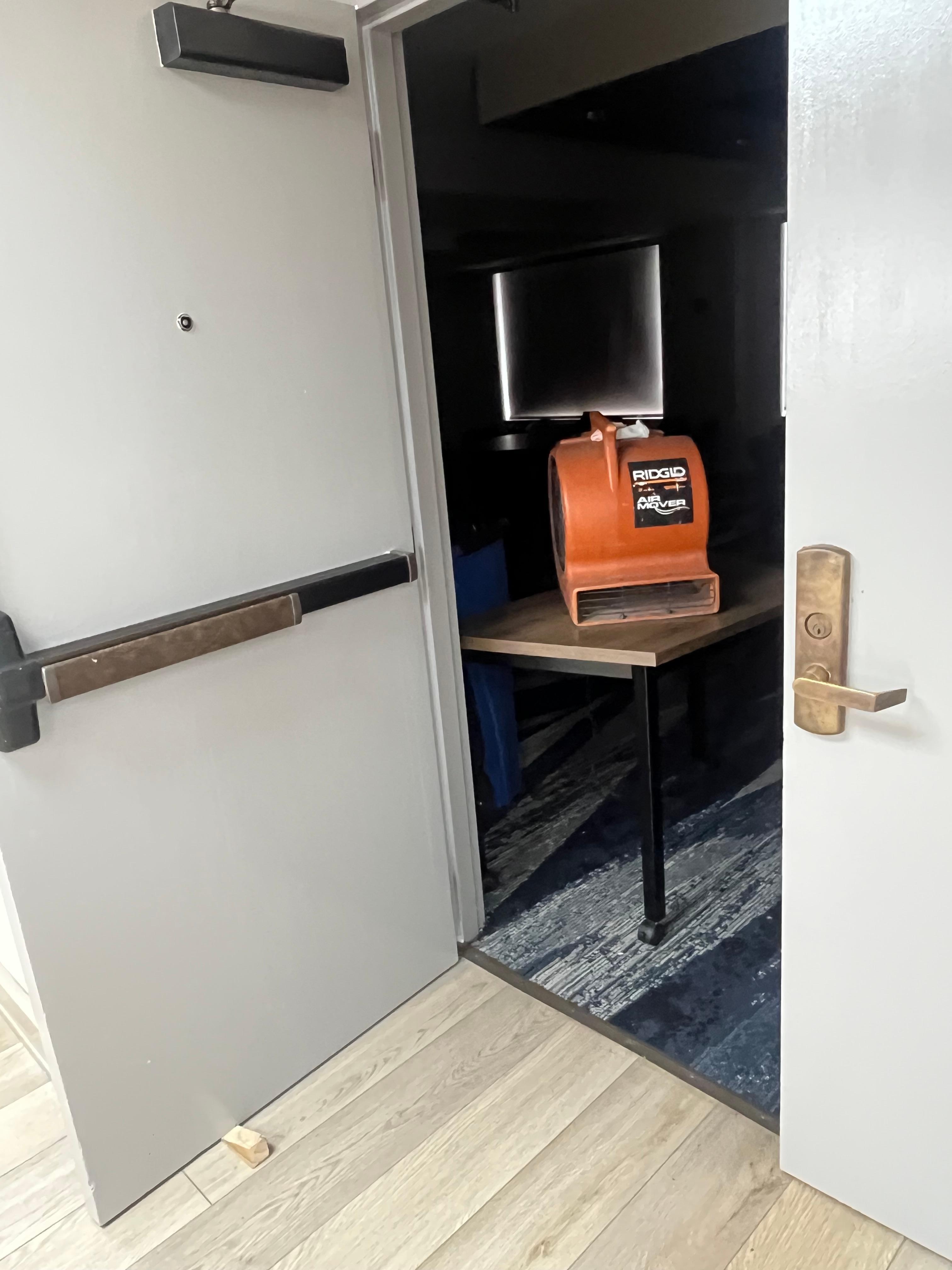 Ventilation near dining area