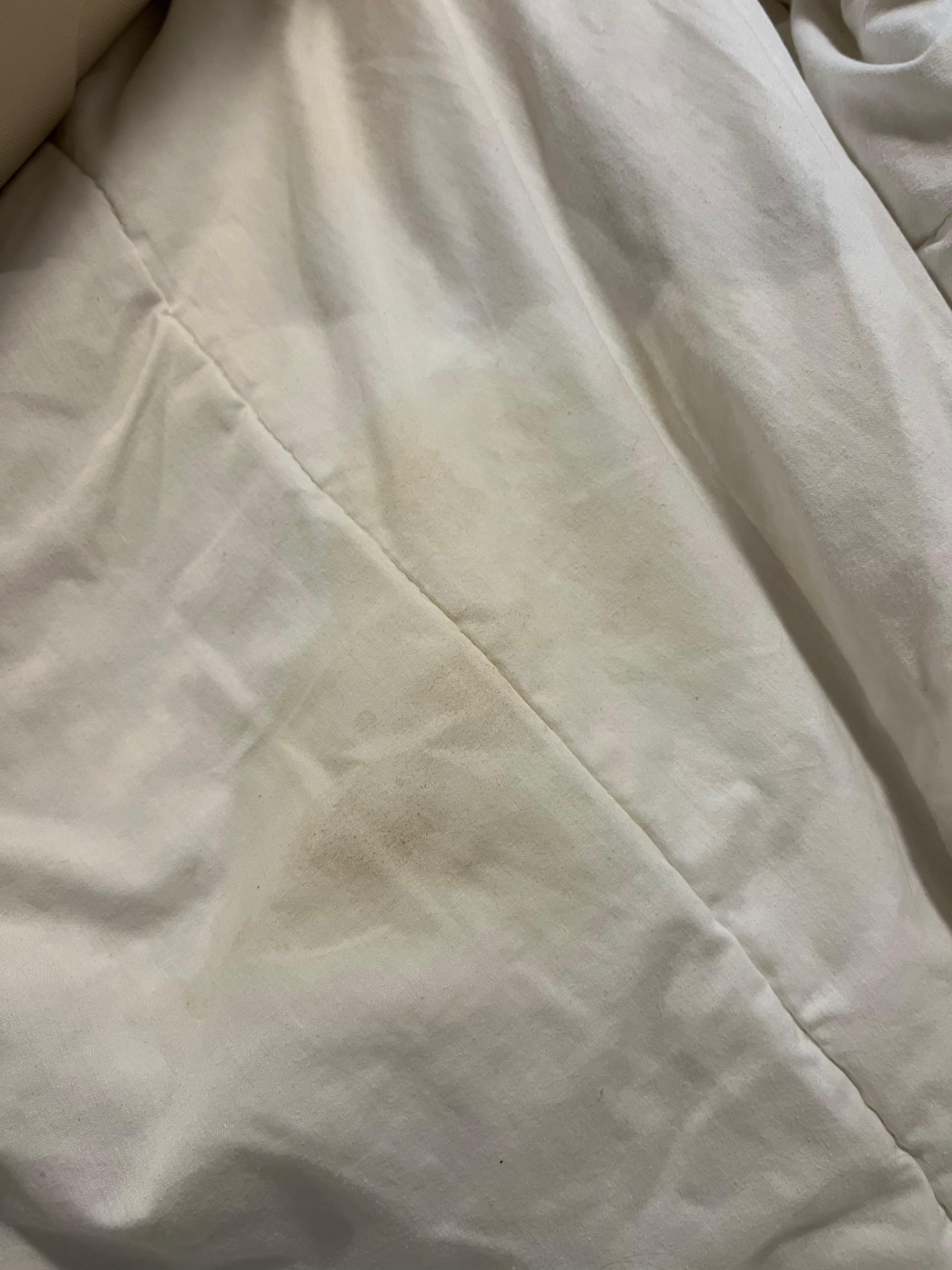 Stained linen