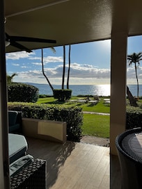 View from the lanai