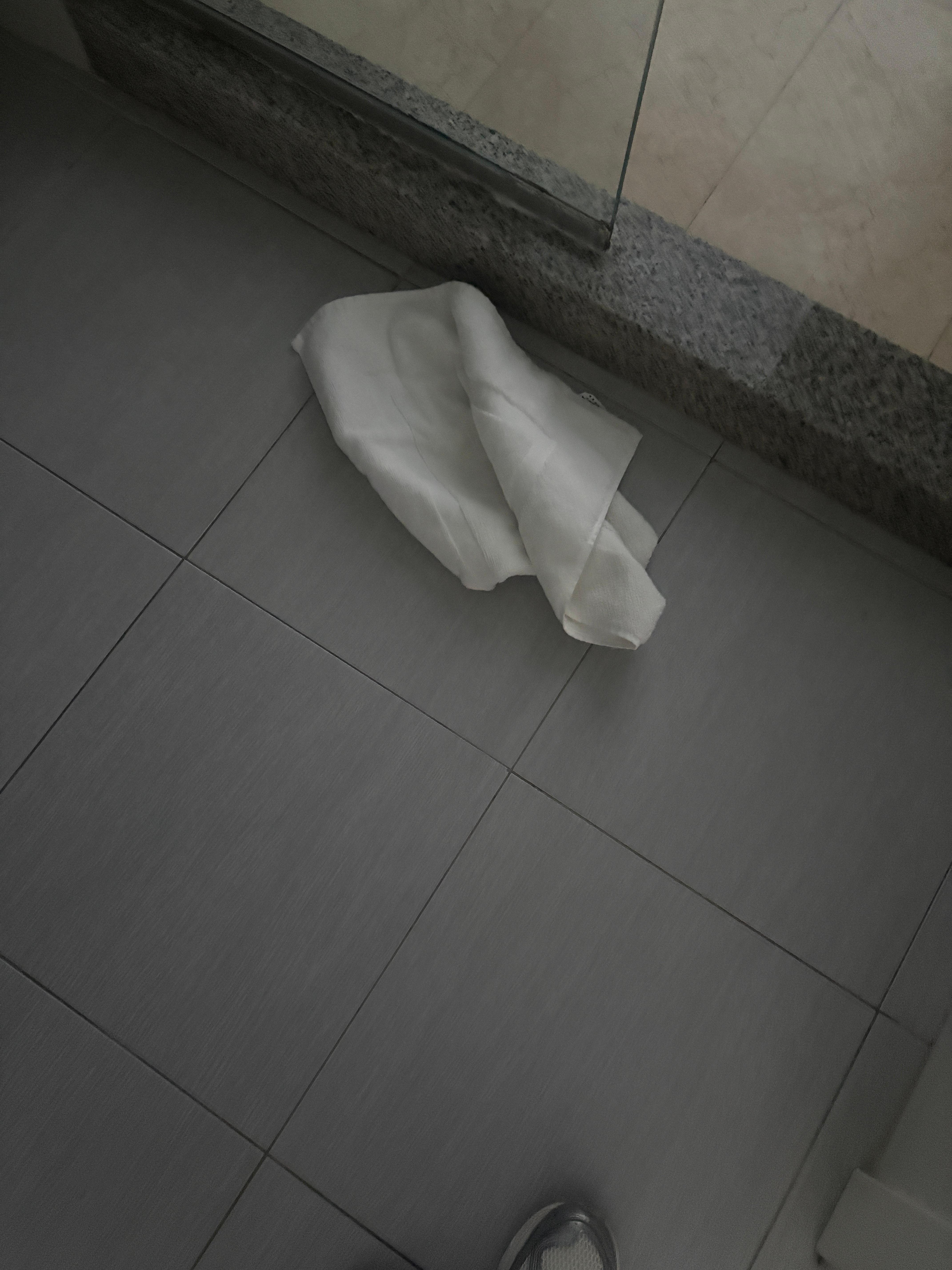 Found on floor when checked in 