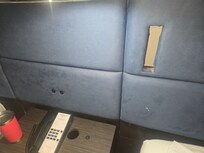 Missing part off the headboards and nightstands.