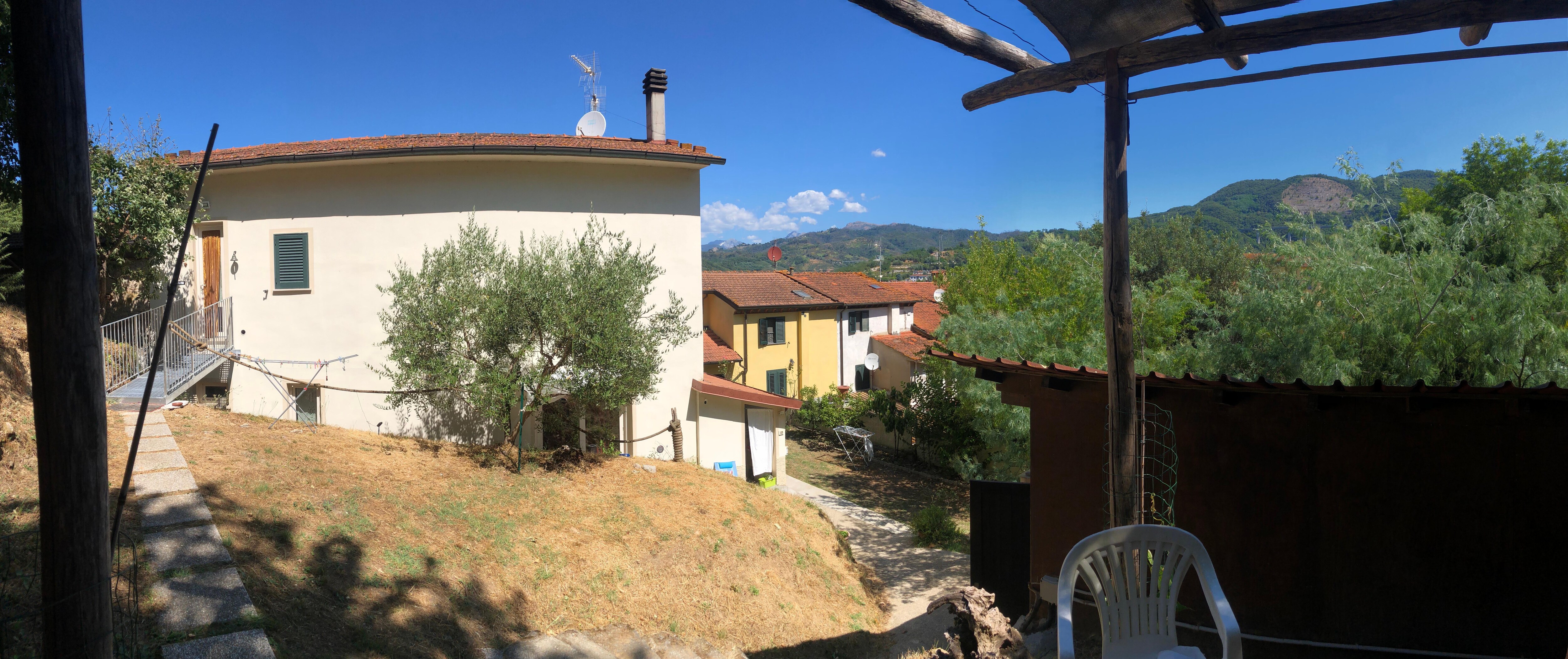 Blick von der Terrase