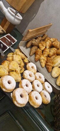 Ame los desayunos y la atención.