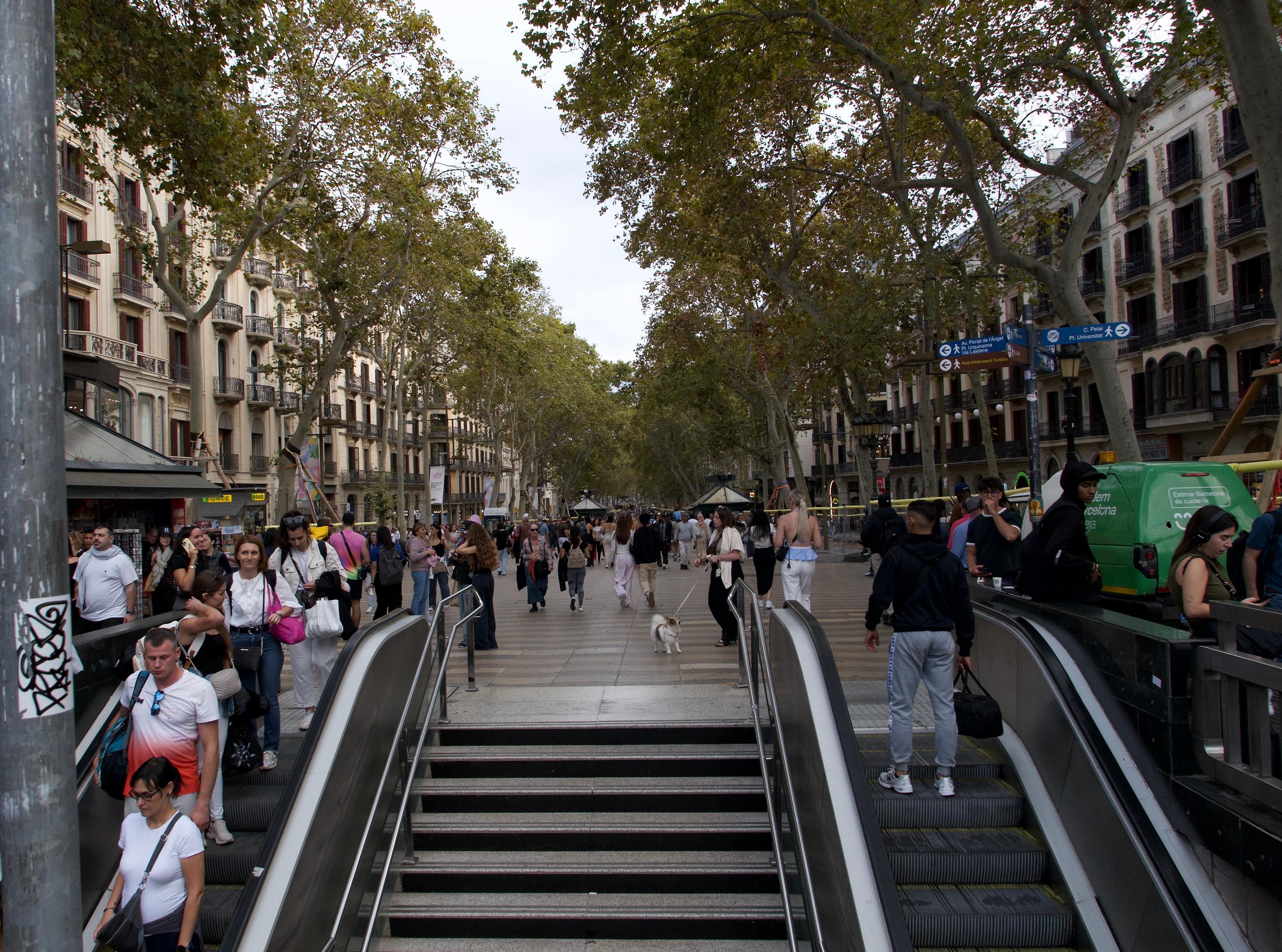 La Rambla.