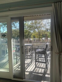 View from balcony