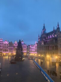 夜明け前の風景です。フィルター無しでこんな風景です