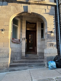 Welcoming entrance.