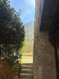 View when at main door.