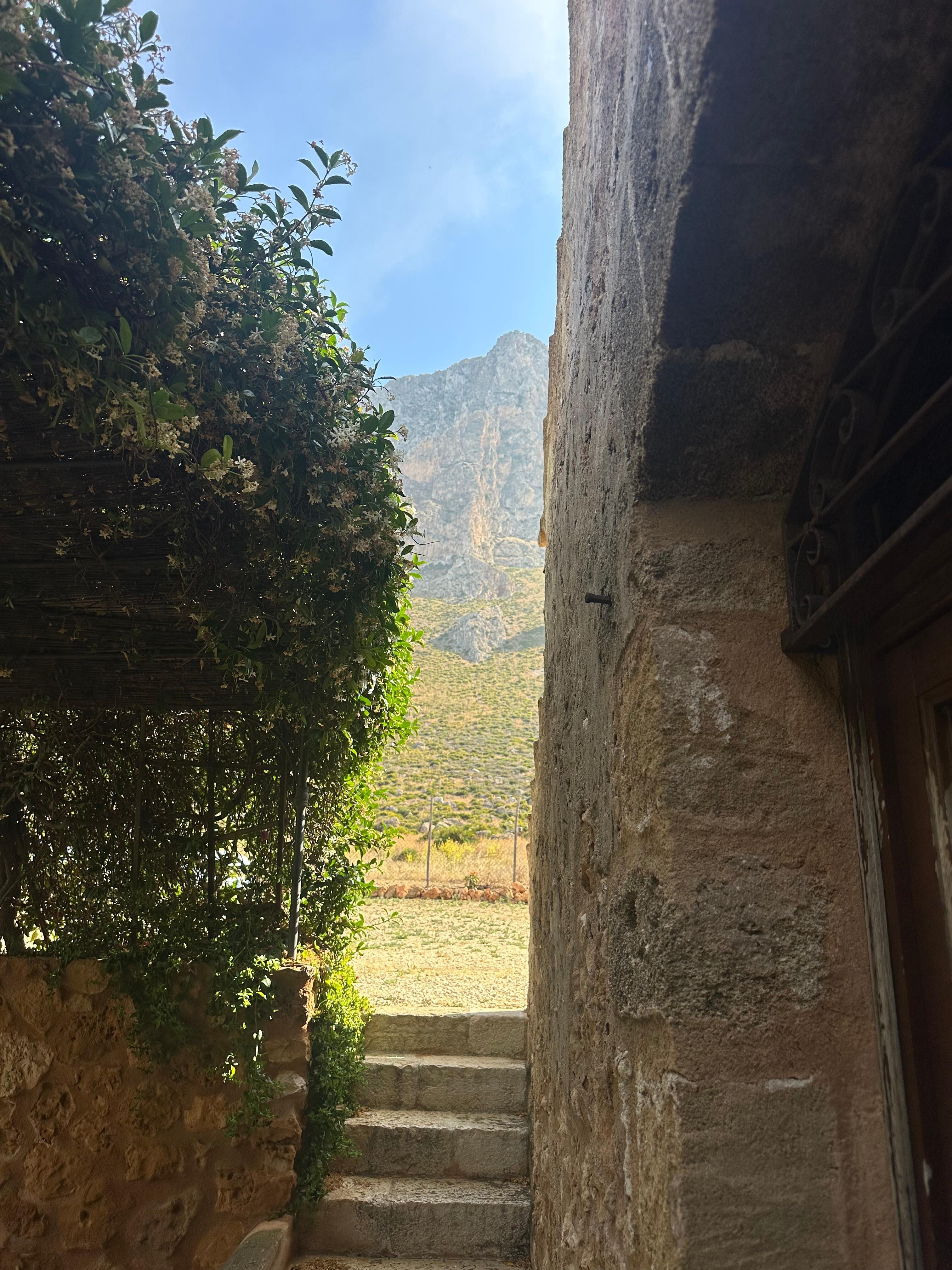 View when at main door. 