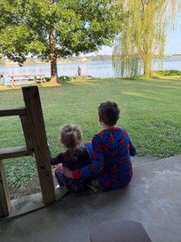 Morning on the porch