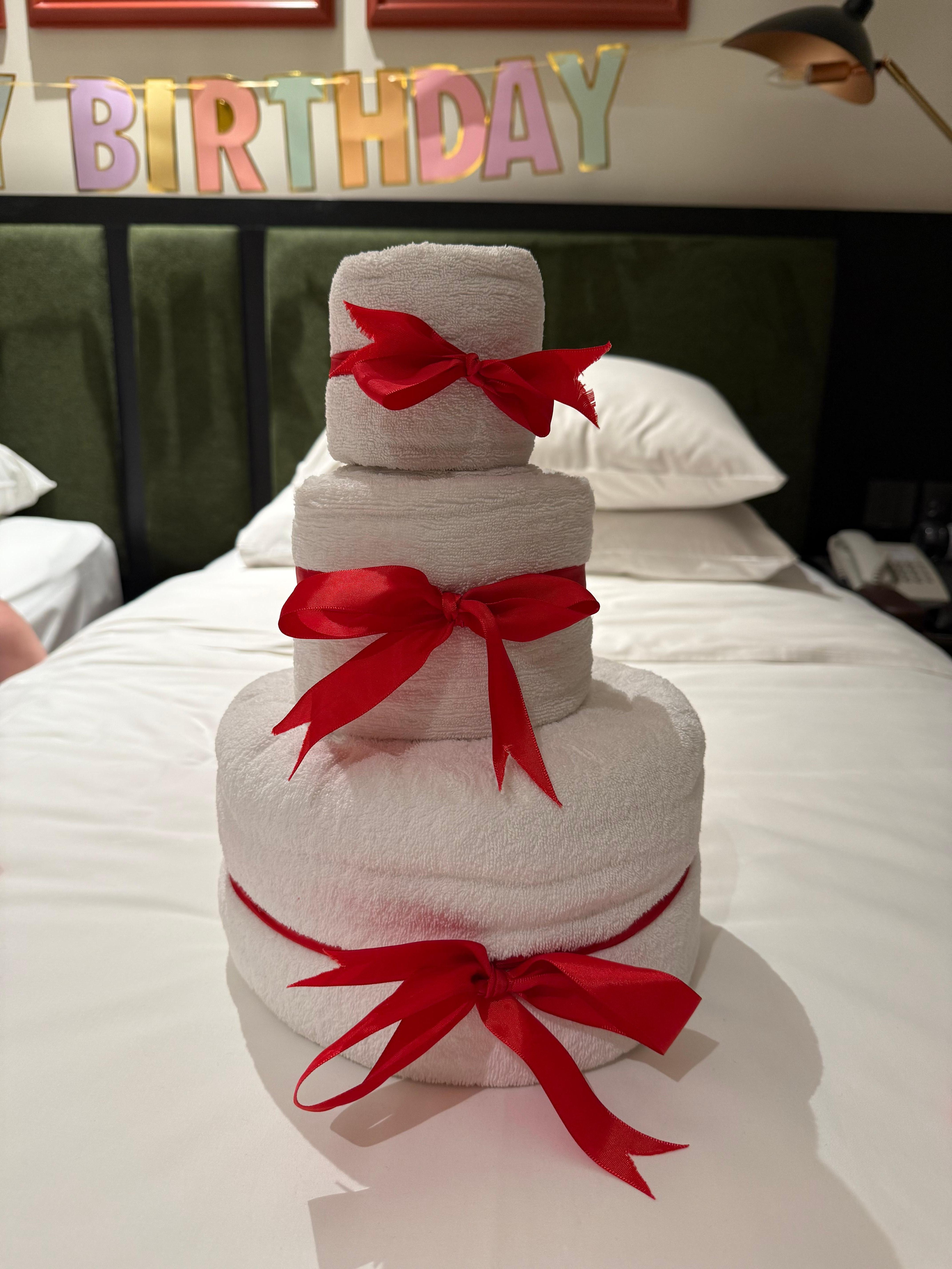 A surprised birthday decoration    