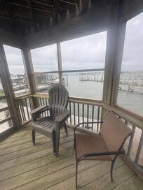 view from deck