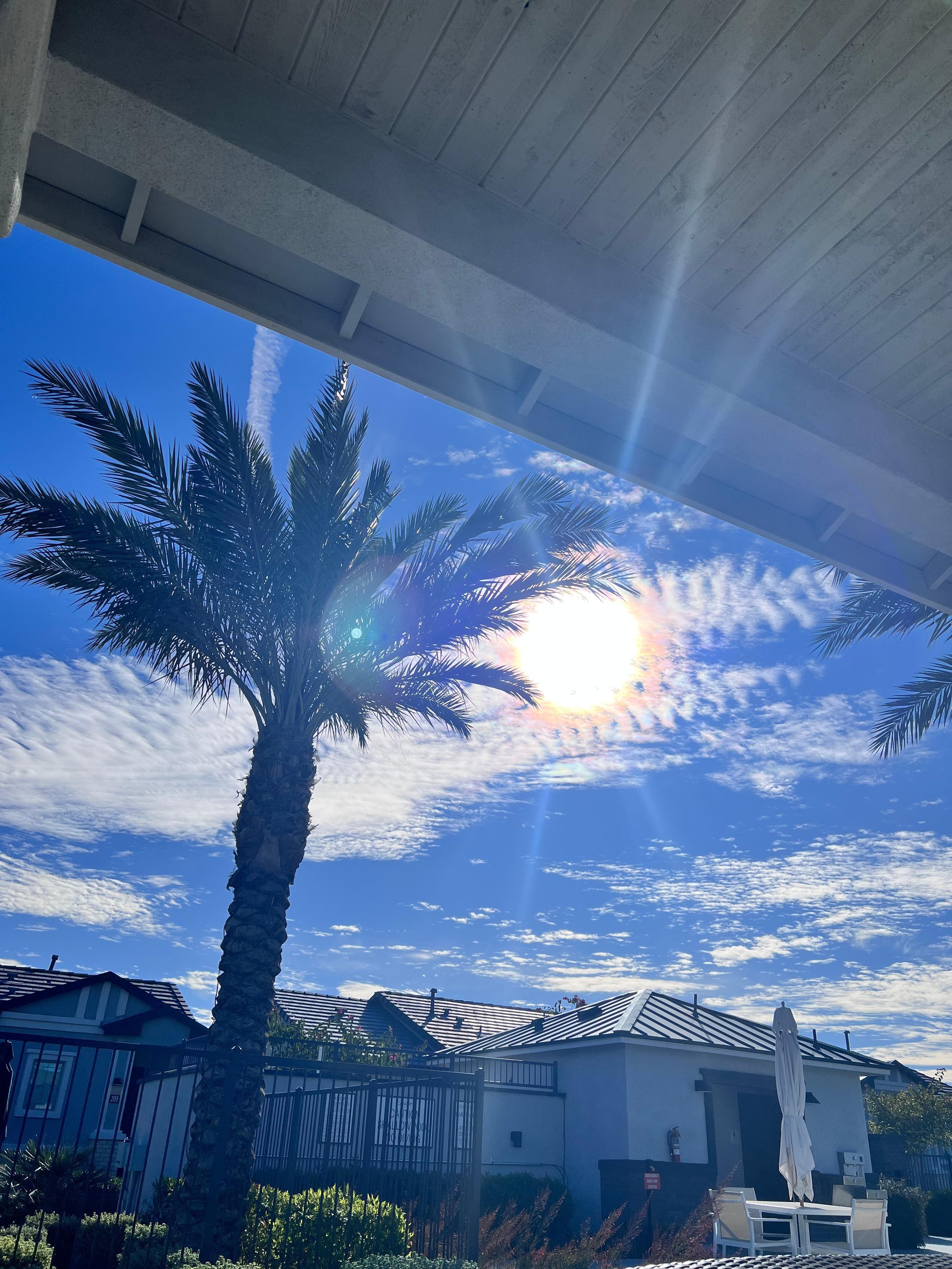 Remarkable view from cabana by beautiful area 