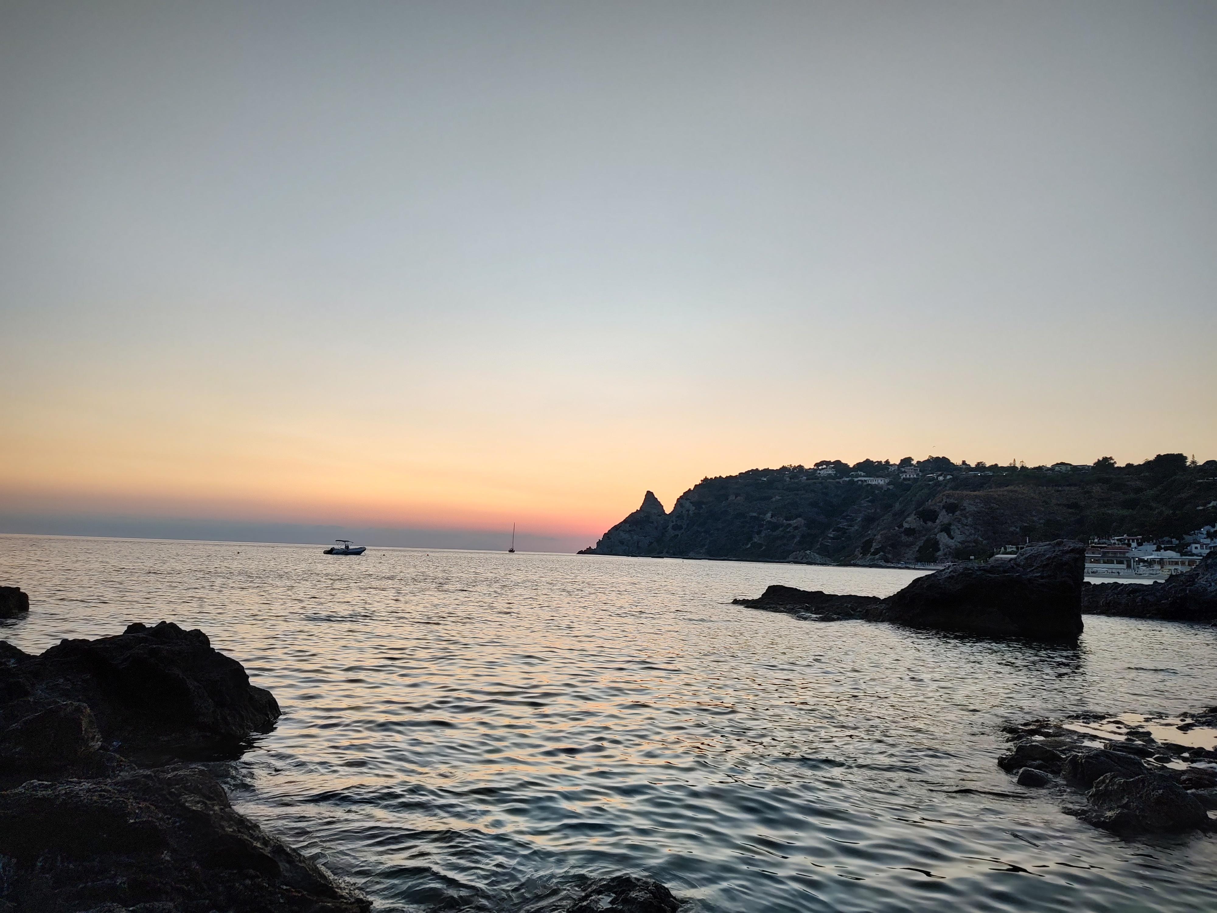 The beach Capo Vaticano