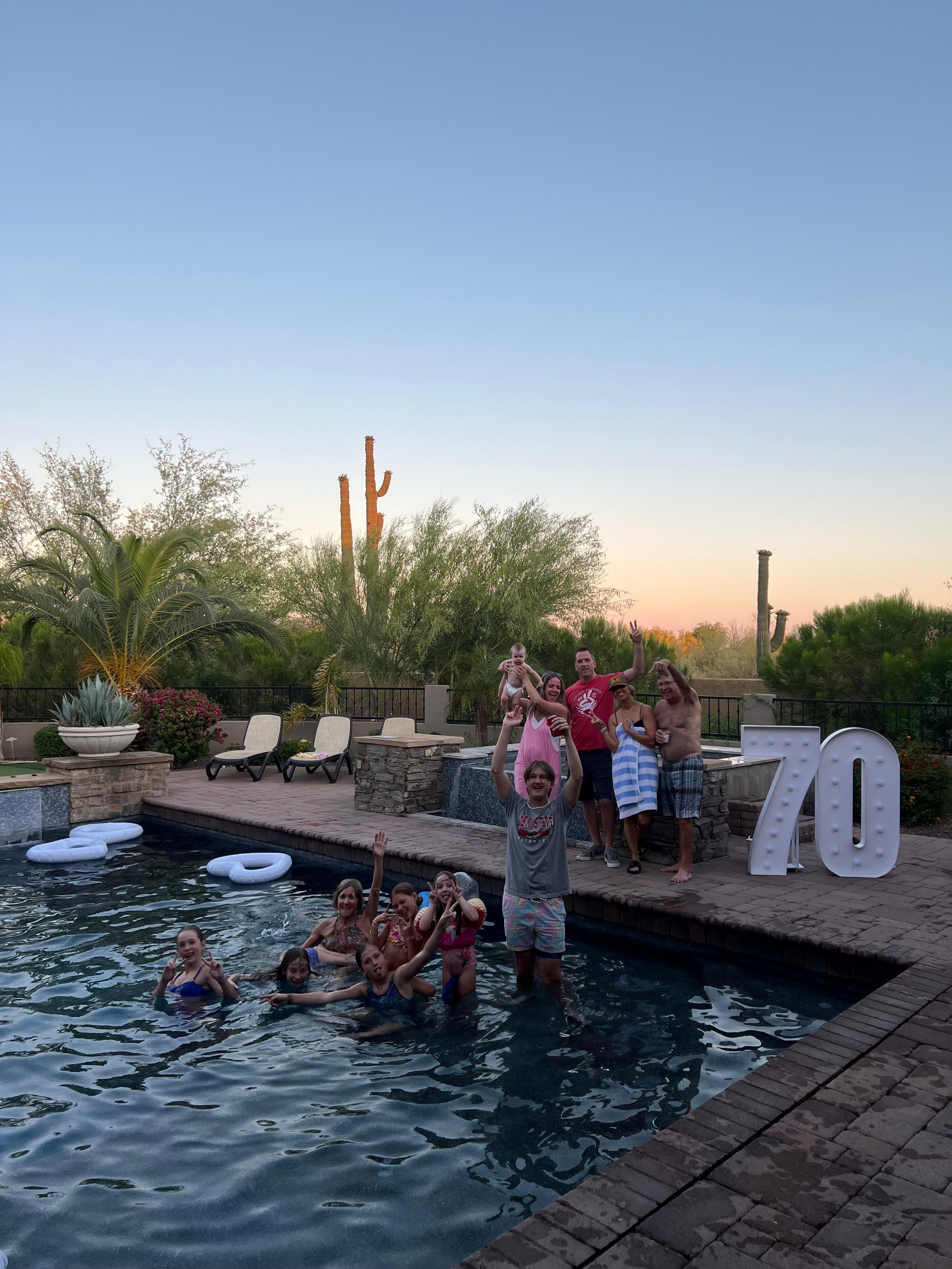 Fun in the pool