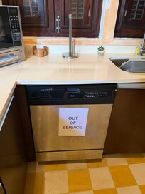 Broken dishwasher
