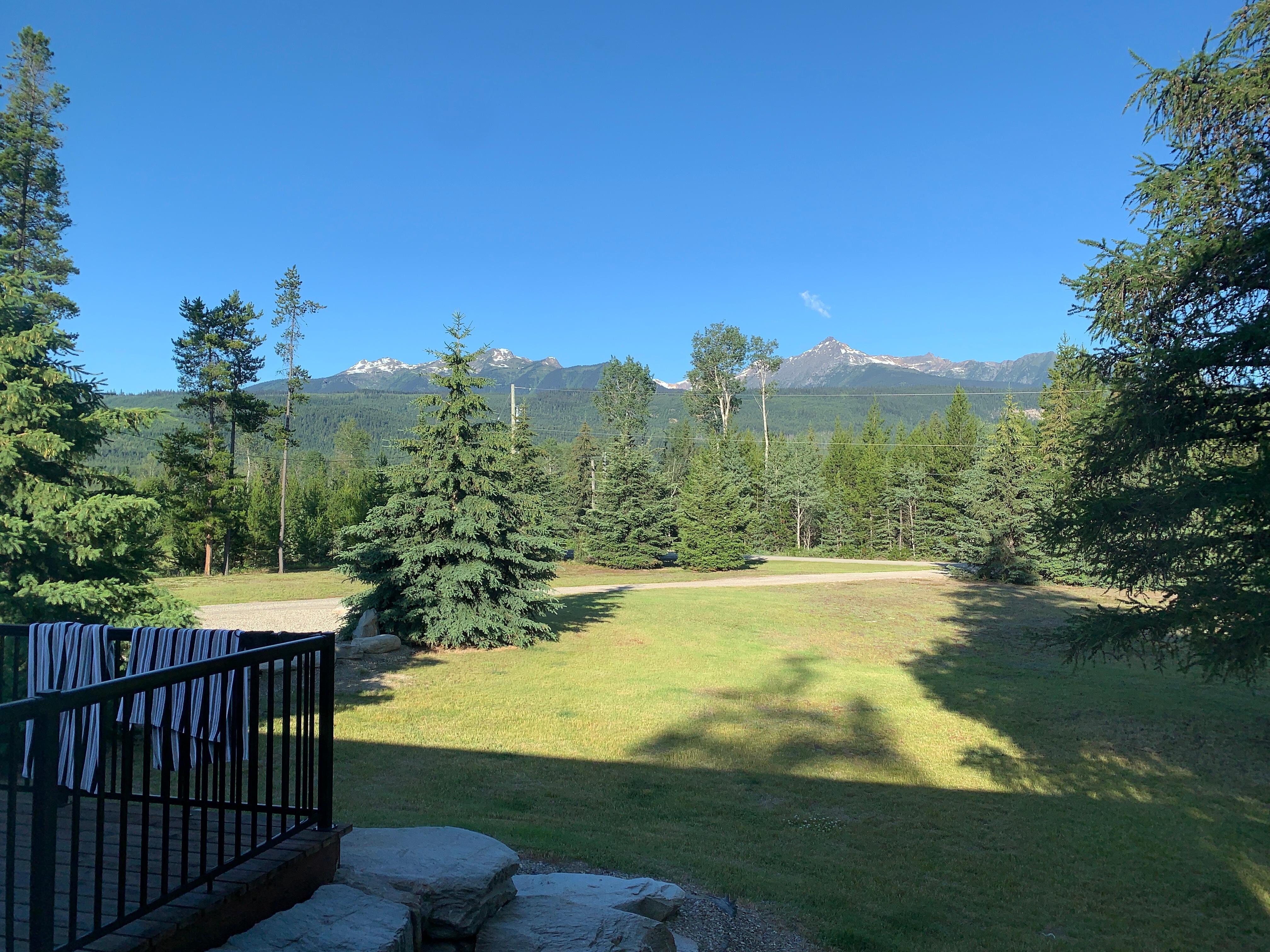 View from master bedroom