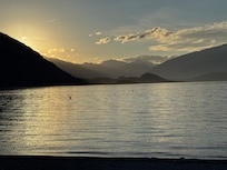 Sunset over Lake