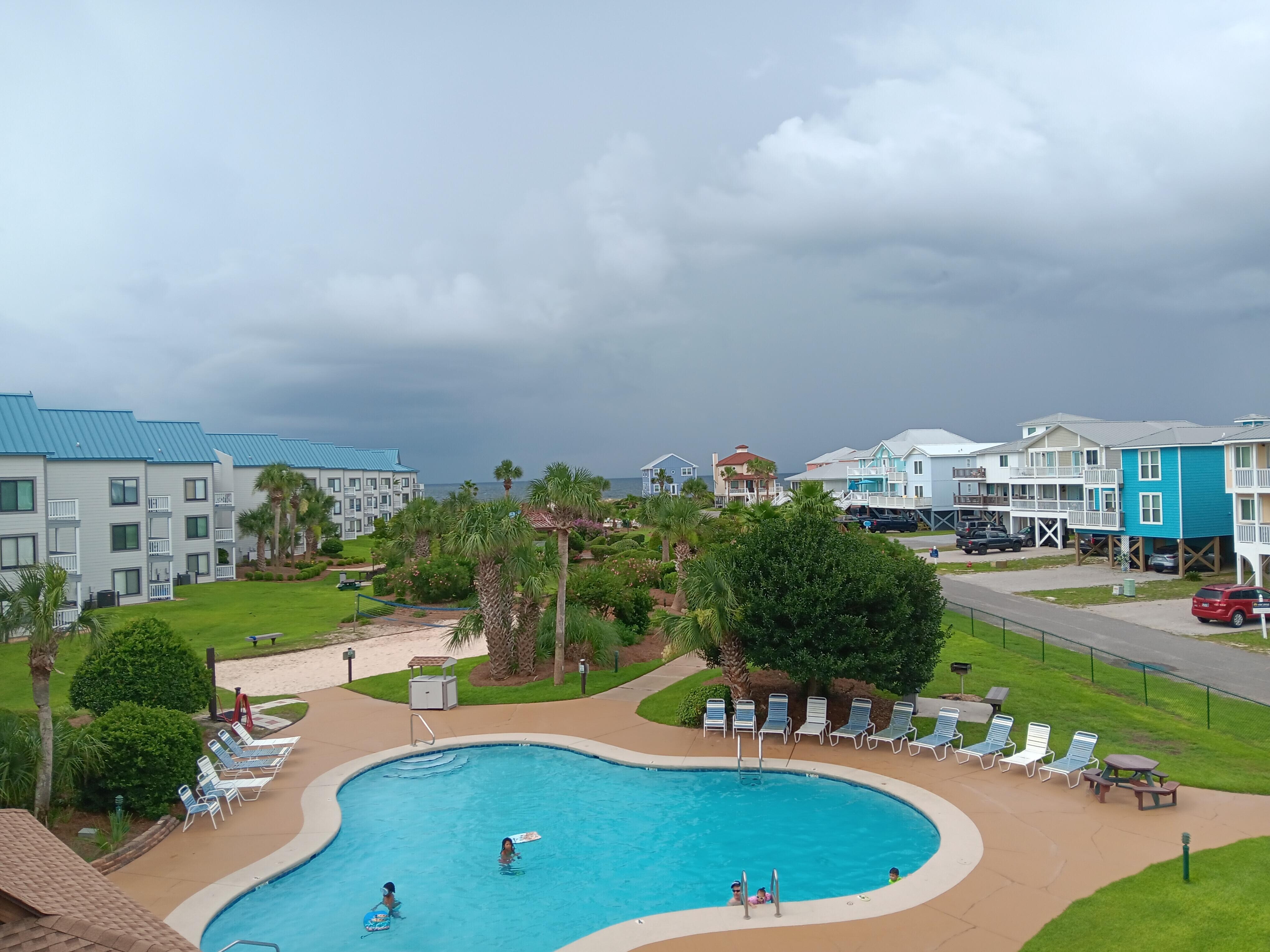 Great view from balcony