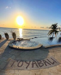 Sunrise from the pool deck