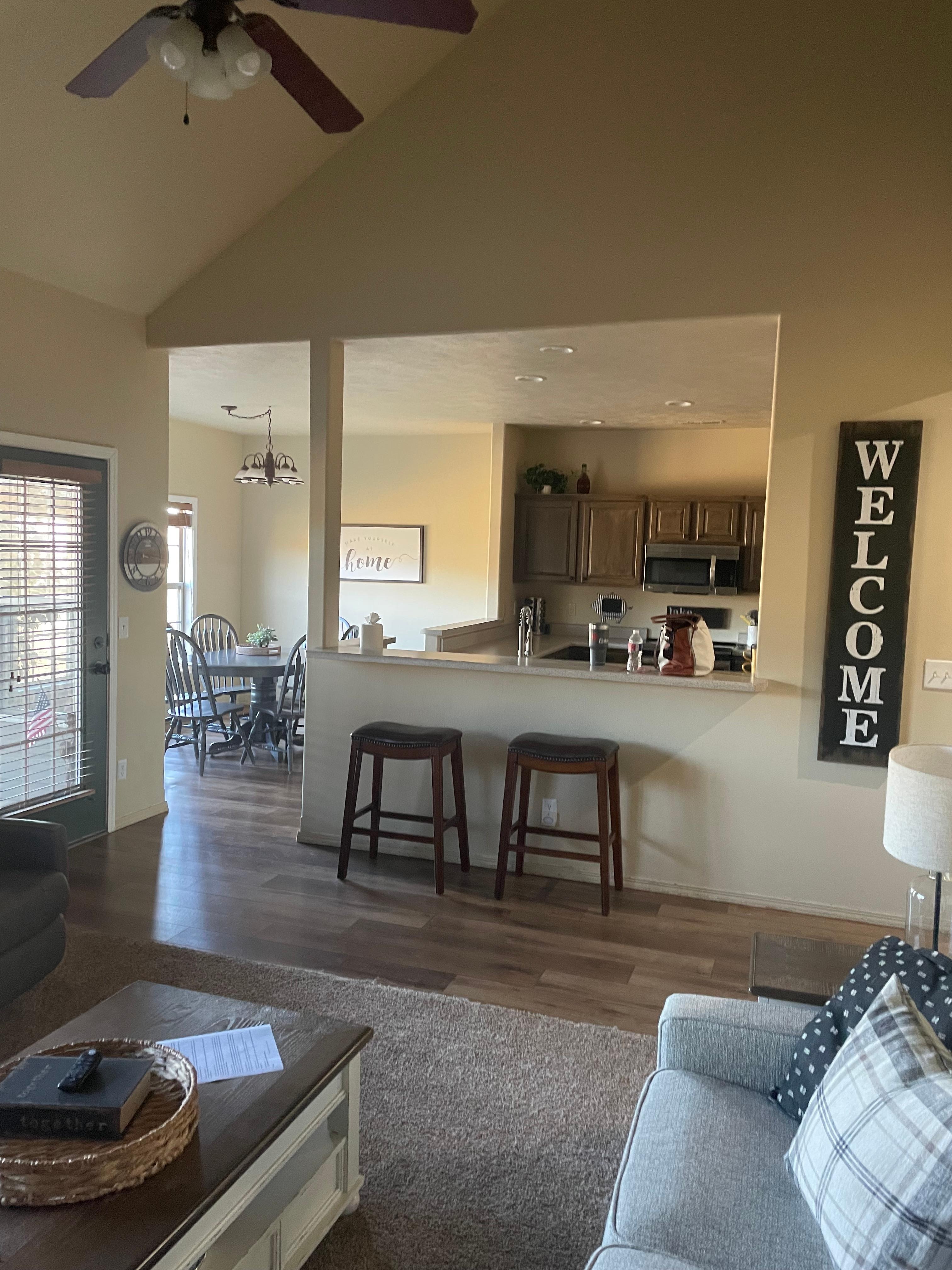 The Golf Shack - View toward Kitchen