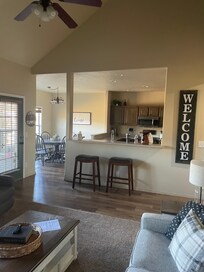 The Golf Shack - View toward Kitchen