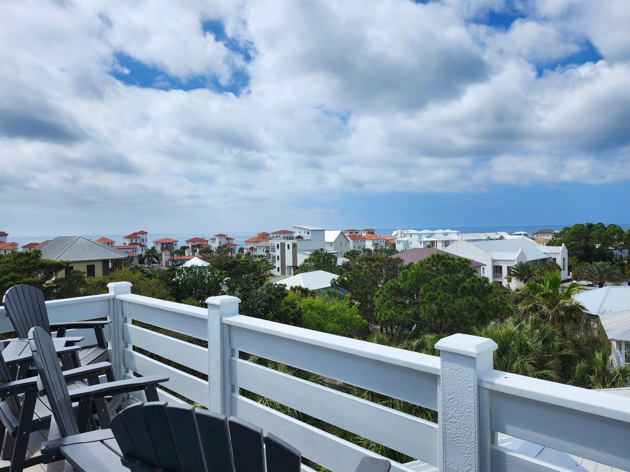 Daytime view from top deck