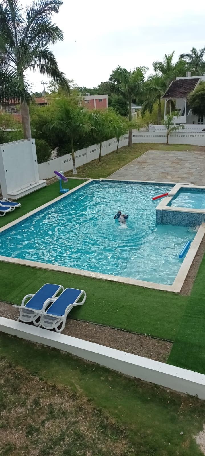 Pool area