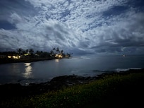 Moonlight at night, so beautiful